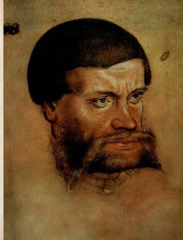 LAMINA V32937: Retrato de un principe sajon por Lucas Cranach