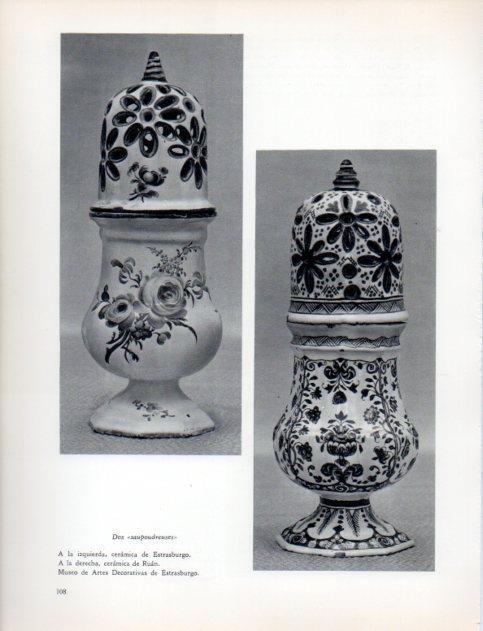 LAMINA V32953: Dos saupoudreuses ceramicas