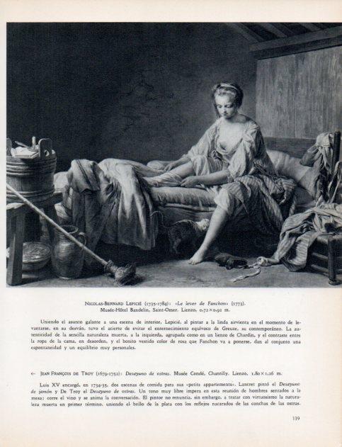 LAMINA V32959: Le lever de Fanchon por Nicolas B. Lepicie