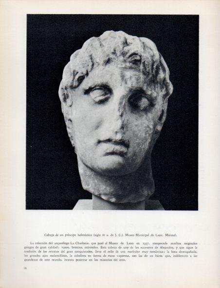 LAMINA V32912: Cabeza de un principe helenistico