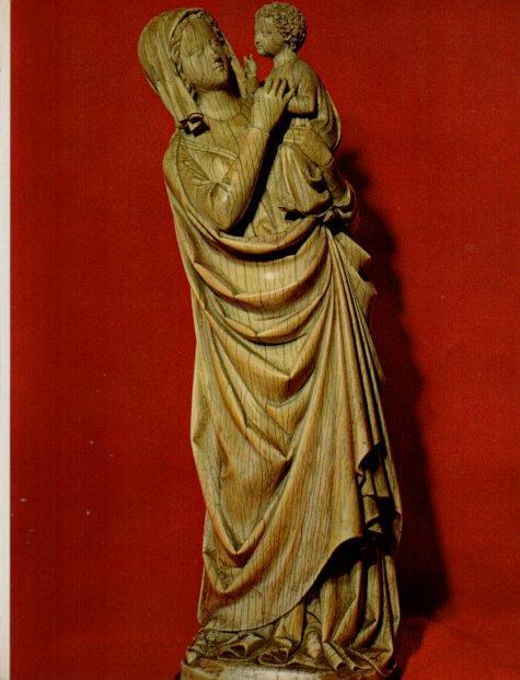 LAMINA V32925: Virgen de marfil, Museo de Caen