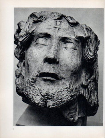 LAMINA V32927: Cabeza de Cristo en Museo de l'Oise
