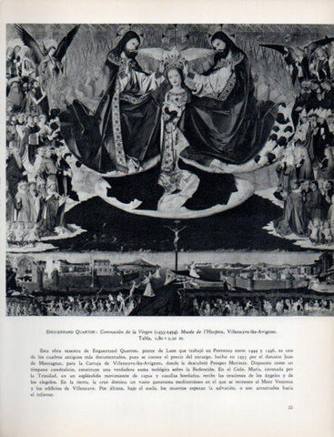 LAMINA V32932: Coronacion de la Virgen por E. Quarton