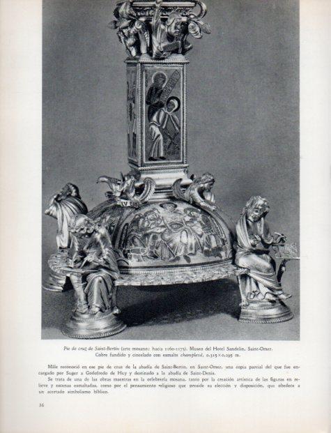 LAMINA V32921: Pie de la cruz de Saint-Bertin