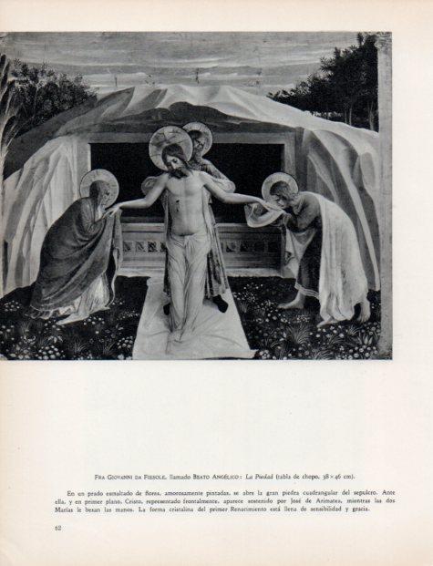 LAMINA V33005: La Piedad por Beato Angelico