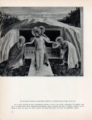 LAMINA V33005: La Piedad por Beato Angelico