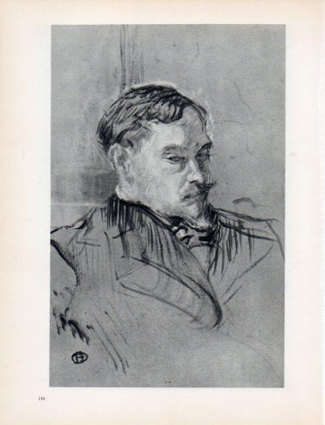 LAMINA V32971: Retrato de Roman Coolus por Toulouse Lautrec