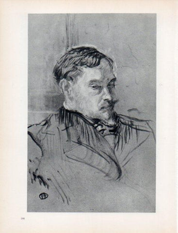 LAMINA V32971: Retrato de Roman Coolus por Toulouse Lautrec
