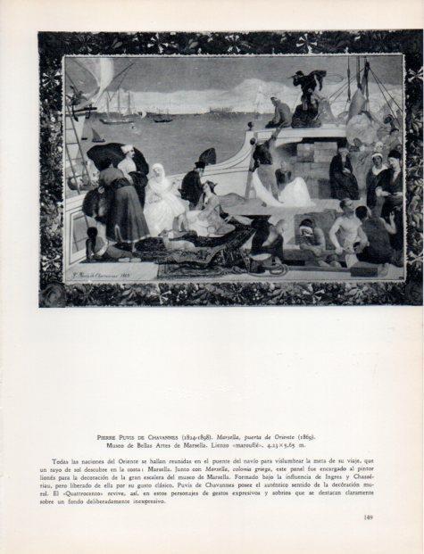 LAMINA V32972: Marsella puerta de Oriente por Pierre P. de Chavannes