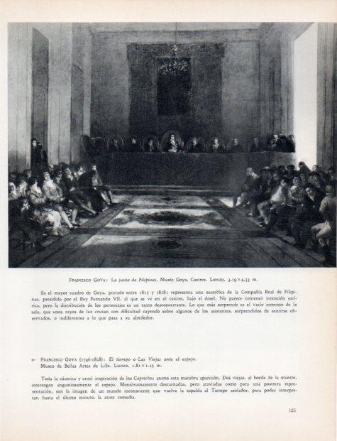 LAMINA V32962: La junta de Filipinas por Goya
