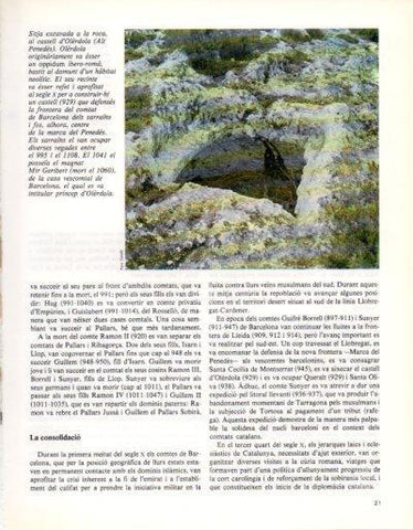 LAMINA V33293: Sitja a la roca al Castell d'Olerdola