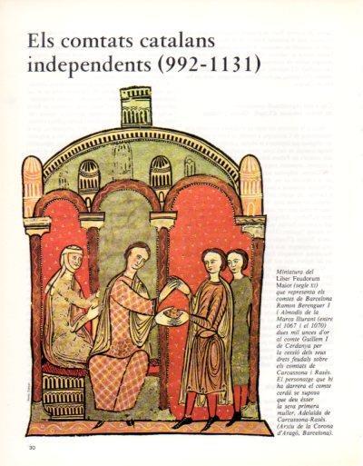 LAMINA V33297: Comtes de Barcelona Liber Feudorum Maior 