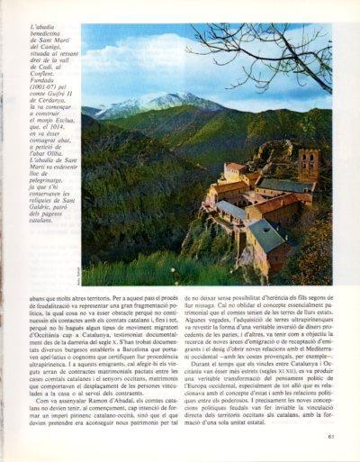 LAMINA V33310: Abadia de Sant Marti del Canigo
