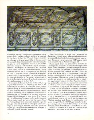 LAMINA V33313: Sepulcre de San Oleguer bisbe de Barcelona
