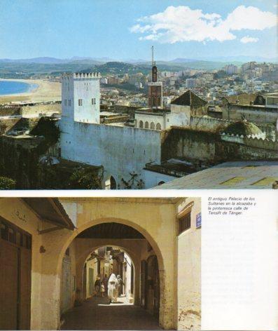 LAMINA V33278: Palacio de los Sultanes y calle de Tensift en Tanger