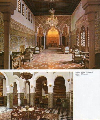 LAMINA V33283: Palacio Real y Escuela de Artes y Oficios de Tetuan