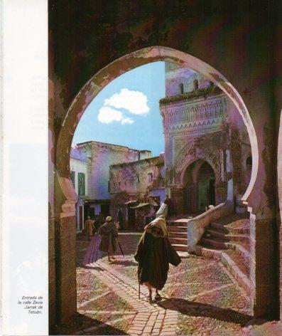 LAMINA V33284: Calle Zavia Jarrak de Tetuan