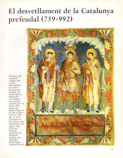 LAMINA V33287: Manuscrit Evangeliari de Lotari o Sacramentari de Metz