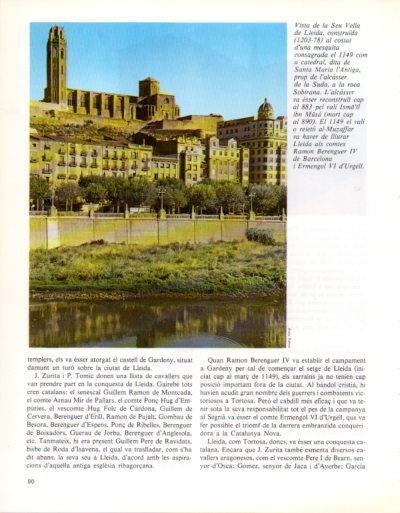 LAMINA V33322: Vista de la Seu Vella de Lleida