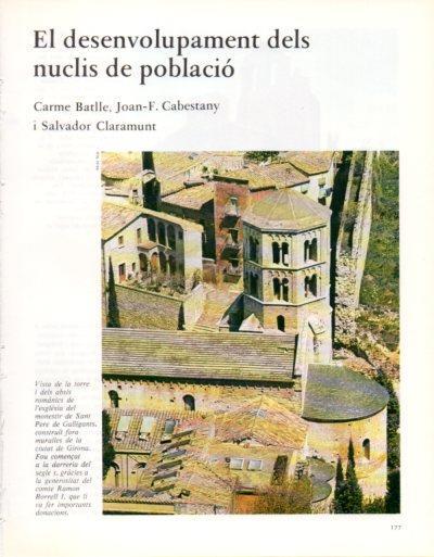LAMINA V33358: Vista de la esglesia del monastir de Sant Pere de Galligants