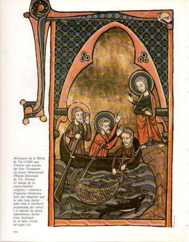 LAMINA V33364: Escena del Nou Testament, Biblia de Vic