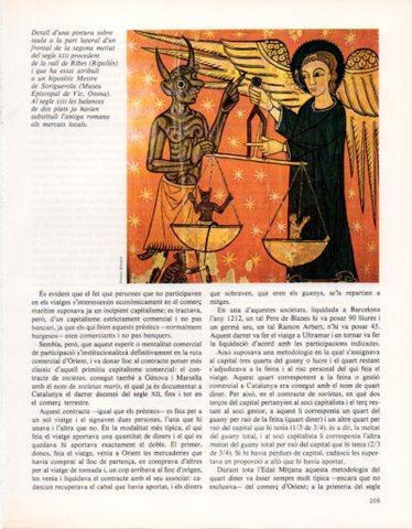 LAMINA V33367: Detall pintura d'un frontal de la vall de Ribes