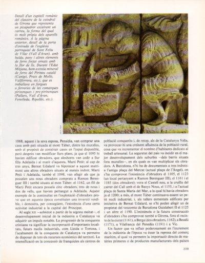 LAMINA V33369: Detall capitell claustre Catedral de Girona