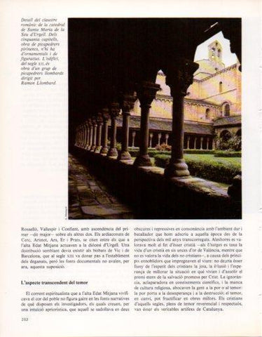 LAMINA V33380: Claustre Catedral de Santa Maria de la Seu d'Urgell