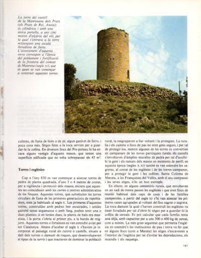 LAMINA V33354: Torre del castell de la Manresana dels Prats