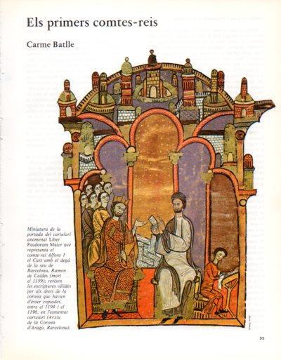 LAMINA V33326: Portada del cartulari Liber Feudorum Maior