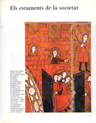LAMINA V33335: Detall del retaule de la parroquia de Sant Vicenç d'Espinelves