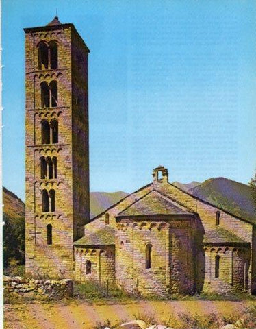 LAMINA V33339: Vista Esglesia de Sant Climent de Taull