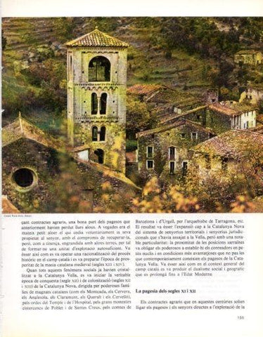 LAMINA V33352: Campanar esglesia de Sant Cristofor de Beget