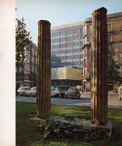 LAMINA V33163: Plaza Nueva y Colegio de Arquitectos en Barcelona