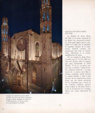 LAMINA V33171: Basilica de Santa Maria del Mar, Barcelona