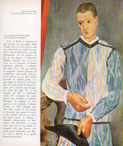 LAMINA V33173: El Arlequin por Picasso