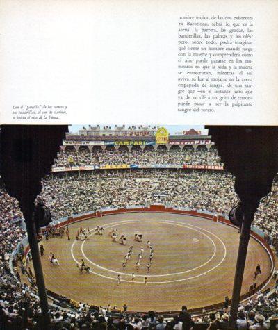 LAMINA V33181: Interior plaza de Toros Monumental, Barcelona