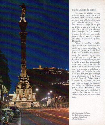 LAMINA V33188: Monumento a Colon en Barcelona