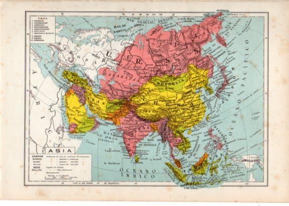 LAMINA V33130: Mapa de Asia