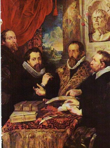 LAMINA V33234: Los cuatro filosofos por Rubens