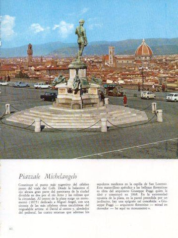 LAMINA V33236: Florencia. Piazzale Michelangelo