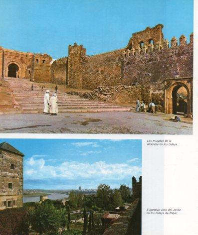 LAMINA V33243: Murallas de la alcazaba de los Udaya y Jardin en Rabat