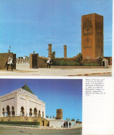 LAMINA V33244: Torre de Hassan y mausoleo de Mohamed V en Rabat