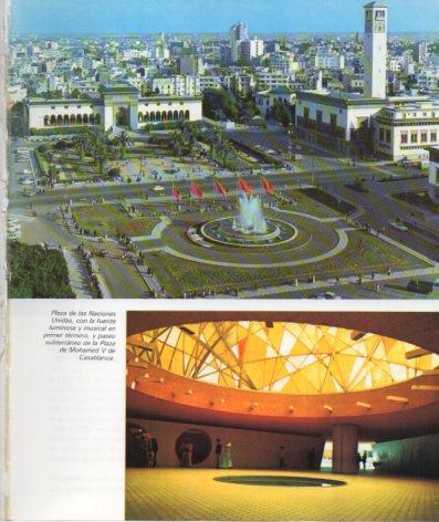 LAMINA V33247: Plaza de las Naciones Unidas en Casablanca