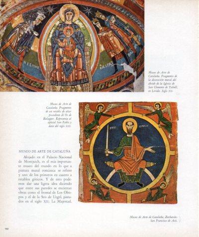 LAMINA V33195: Fragmento del Abside Iglesia de San Clemente de Tahull