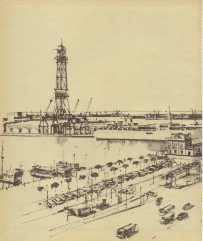 LAMINA V33205: Puerto de Barcelona