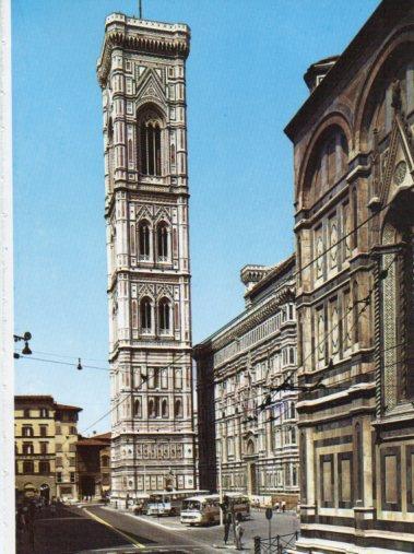LAMINA V33210: Florencia. Campanario de Giotto