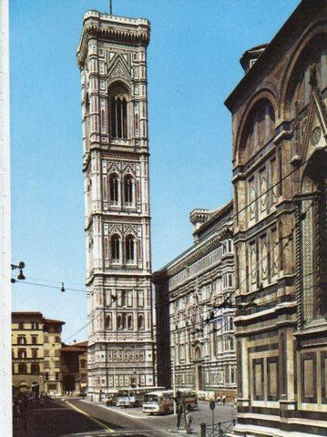 LAMINA V33210: Florencia. Campanario de Giotto