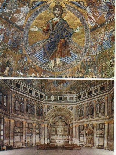 LAMINA V33211: Florencia. Interior del Baptisterio de la Catedral