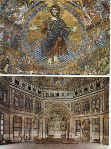 LAMINA V33211: Florencia. Interior del Baptisterio de la Catedral